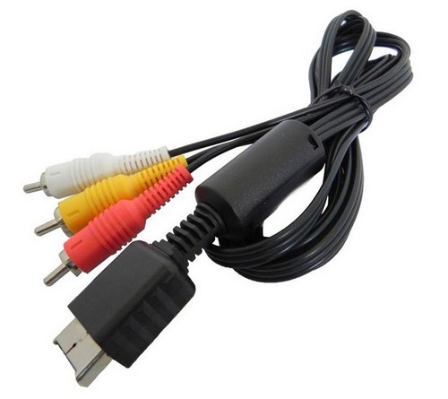 Cable AV TV Pour Console Sony Playstation 3 2 1 PS1 PS2 PS3 Peritel 3