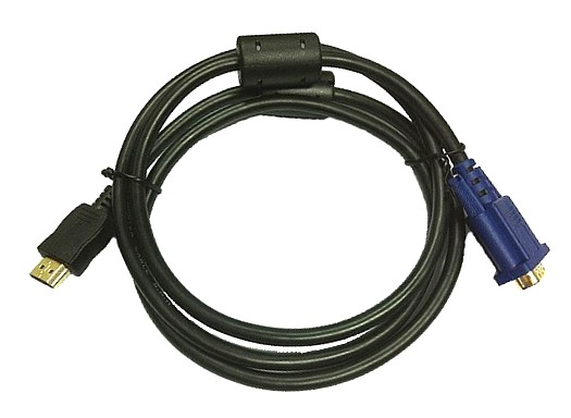 Adapter Kabel HDMI auf VGA für HD DVD Player zu Fehrseher PC Monitor TV TFT LCD