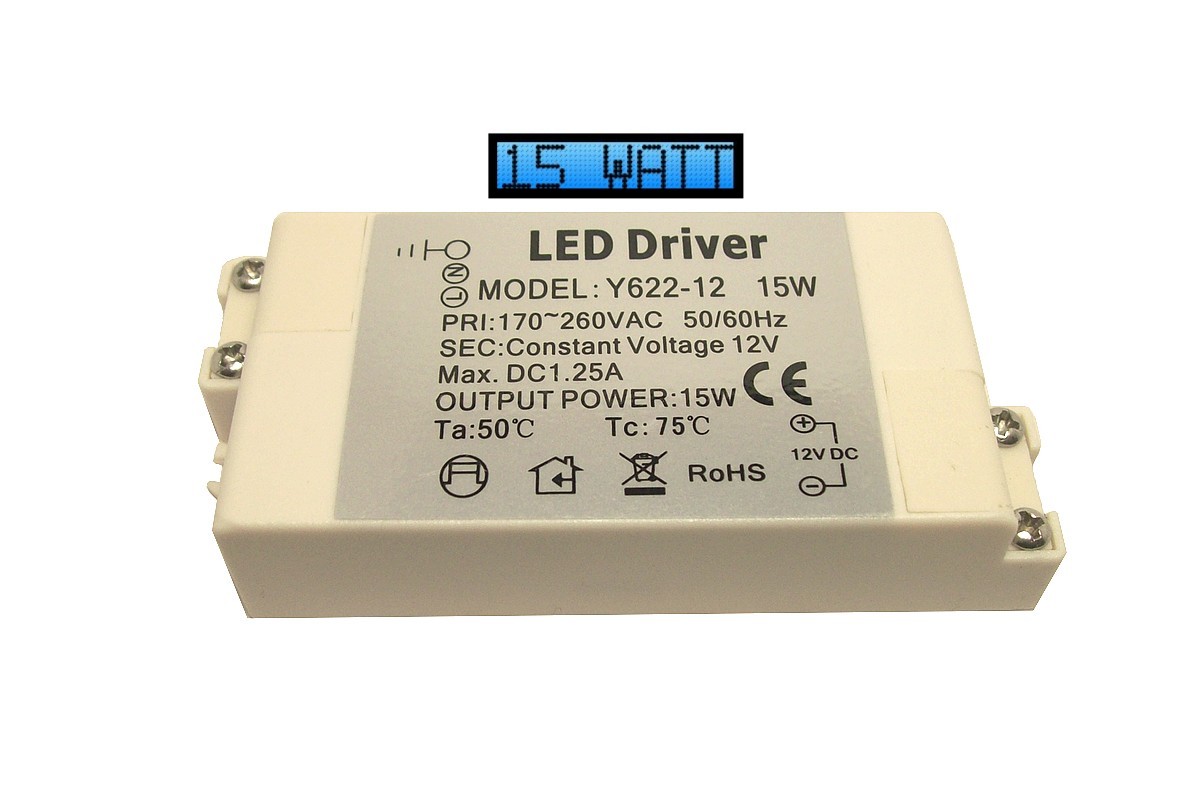 Netz-Transformator-Treiber-Trafo-fuer-LED-DC-12V-SMD-G4-Lampe-6W-15W-30W-Travo